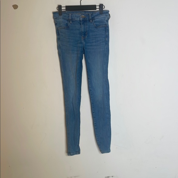 American Eagle Outfitters Denim - American Eagle Outfitters Denim Blue Skinny Jeans
